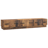 TV Cabinet Old Wood 147 x 34.5 x 27 cm Engineered Wood 895403