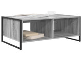 Coffee Table Grey Sonoma 80 x 50 x 40 cm Engineered Wood 886435