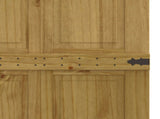 Barn Door Corona Honey Brown 70 x 210 cm Solid Pine Wood 42021179