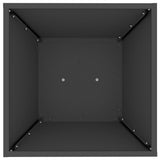 Pillar Planter Black 40 x 40 x 100 cm 873852