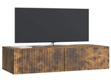 Wall-Mounted TV Cabinet Wall-mounted Smoked Oak 98 x 41 x 30 cm 898530