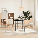 Table Top Dark Brown 80x40x4 cm Solid Wood Oak Oval 4009081