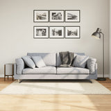 Shaggy Rug PAMPLONA High Pile Modern Cream 120x170 cm 375234