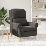 Armchair Dark grey 76 x 94 x 102 cm Sharpa Fabric 42009854