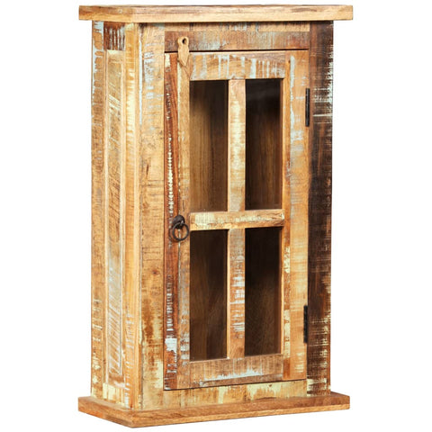 Wall Cabinet Solid Reclaimed Wood 44x21x72 cm 245139