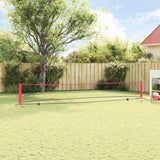 Tennis Net Folding Black and Red 595 x 90.5 x 87 cm Polyester 42012863