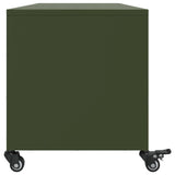 TV Cabinet Olive Green 100.5x39x43.5 cm Steel 846648