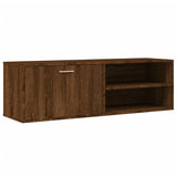TV Cabinet Brown Oak 120x34x37 cm Engineered Wood 833550