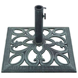 Umbrella Base Green 12 kg 49 cm Cast Iron 47866