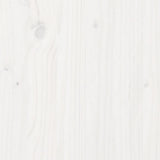 Bookcase Bed without Mattress White 160x200 cm Solid Wood Pine 3321857