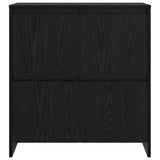 Sideboard Black Oak 70 x 41 x 75 cm Engineered Wood 875230