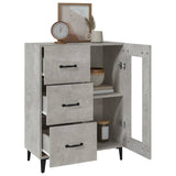 Sideboard Concrete Grey 69.5x34x90 cm Engineered Wood 812217