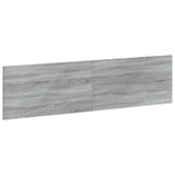 Wall-Mounted Headboard HAARLEM Grey Sonoma Engineered Wood 896931