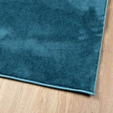 Rug OVIEDO Short Pile Turquoise 140x200 cm 375601