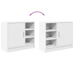 ZNTS Sink Cabinet White 63x29x55 cm Engineered Wood 848129