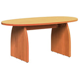 Coffee Table Wax Brown 80 x 40 x 35 cm Solid Pine Wood 873534