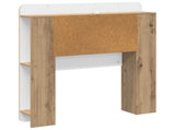 Headboard Cabinet with Storage Artisan Oak Engineered Wood 8001254