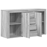 Sideboard Grey Sonoma 120 x 36 x 69 cm Engineered Wood 3333861