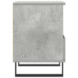 Bedside Cabinets 2 pcs Concrete Grey 40x35x50 cm Engineered Wood 830645