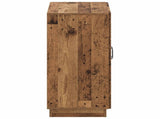 Shoe Cabinet HOORN 59.5 x 39.5 x 87 cm Engineered Wood Old Wood 897313