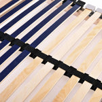 Slatted Bed Bases without Mattress 2 pcs with 42 Slats 90x200 cm 3051435