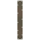Bar Table Legs U-Shaped 2 pcs Natural Steel 60x cm Steel 4013227