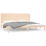 Bed Frame without Mattress 200x200 cm Solid Wood 3104628
