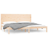 Bed Frame without Mattress 180x200 cm Super King Solid Wood 3104623