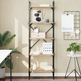 Bookcase 5-Tier Sonoma Oak 56x31,5x174 cm Engineered Wood 833344