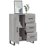 Sideboard Grey Sonoma 69.5x34x90 cm Engineered Wood 830290