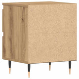 Bedside Cabinet with Drawer 2 pcs Artisan Oak 40 x 35 x 50 cm 863465