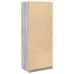 Wardrobe Grey Sonoma 80x50x200 cm Engineered Wood 3307752