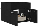 Sink cabinet Black Oak 41 x 38.5 x 46 cm Engineered Wood 8003719
