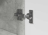 Bathroom Cabinet Set TULUM Concrete Grey 37 x 31.5 x 82 cm 880344