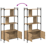 Bookcase 76.5 x 30 x 154.5 cm Engineered Wood 882150