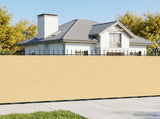 Balcony Privacy Screen 180 x 600 cm Fabric with PU Coated Sand 42036314