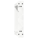 Coffee Table Legs U-Shaped 2 pcs White 50x cm Steel 4012765