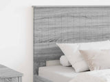 Headboard with Headboard Grey Sonoma 75 cm Engineered wood 887831