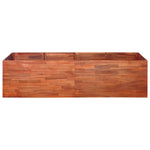 Garden Raised Bed Acacia Wood 200x50x50 cm 44028