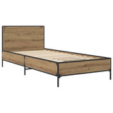 Bed Frame with Headboard Artisian Oak 80 x 200 cm 8009112
