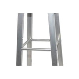 Bar Stools 2 pcs Metal with MDF Seat 60562