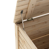 Storage Box with Lid RANA 80x49x54 cm Solid Wood Pine 4002321