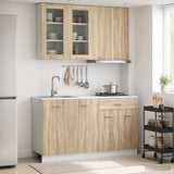 Kitchen Unit LYON 4 pcs Sonoma Oak Engineered Wood 3438357