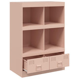 Highboard Pink 67x39x95 cm Steel 841800
