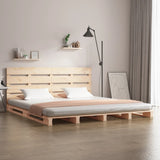 Bed Frame without Mattress 160x200 cm Solid Wood Pine 3120142