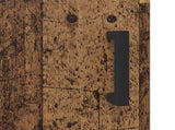 Sideboard Old Wood 69.5 x 34 x 90 cm Engineered Wood and Iron 881600