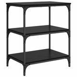 Kitchen Trolley Black Oak 60 x 41 x 76 cm Engineered Wood 883010