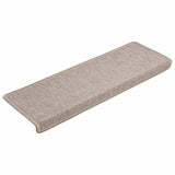 Stair Mats 30 pcs 65x21x4 cm Taupe Rectangular Edge 3365771