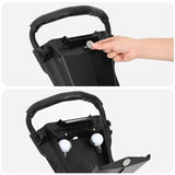 Golf Trolley Folding Manual Black 95 x 60 x 130 cm Iron 42033584