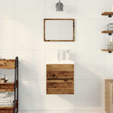 Bathroom Sink Cabinet Black Oak 41 x 39 x 62 cm Engineered Wood 3333144